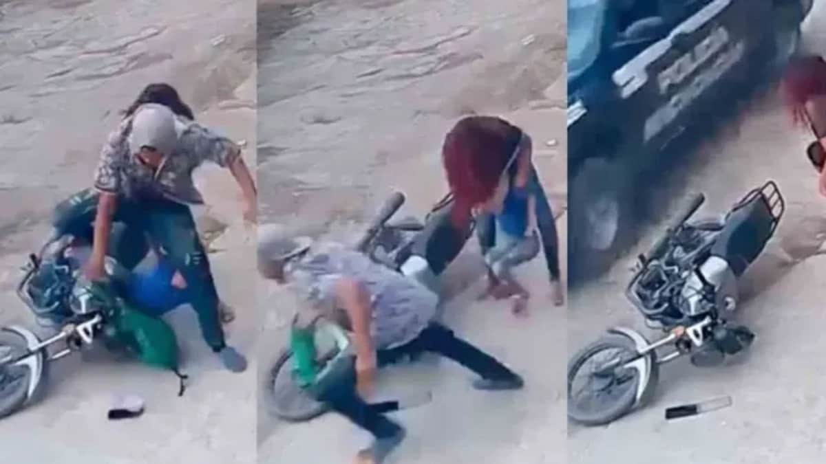 VIDEO: Ladrón deja abandonada a su familia durante persecución policial en Michoacán