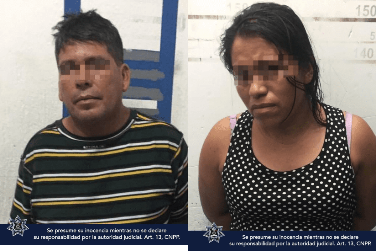 Rescatan a niña de seis años que era golpeada por sus papás en Playa del Carmen