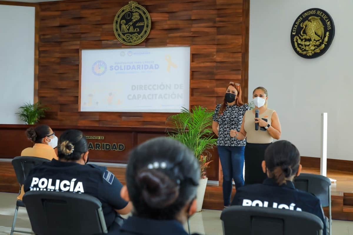 Gobierno municipal suma acciones contra la violencia a la mujer