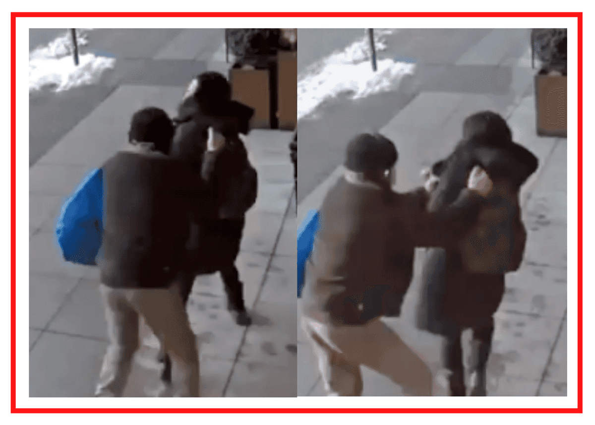 VIDEO: Hombre ataca a joven asiática en plena calle de Canadá