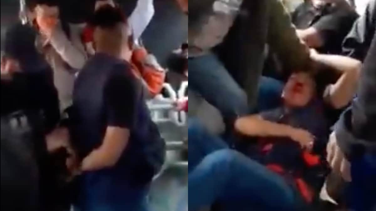 VIDEO: Pasajeros de camión frustran asalto y casi linchan al ladrón