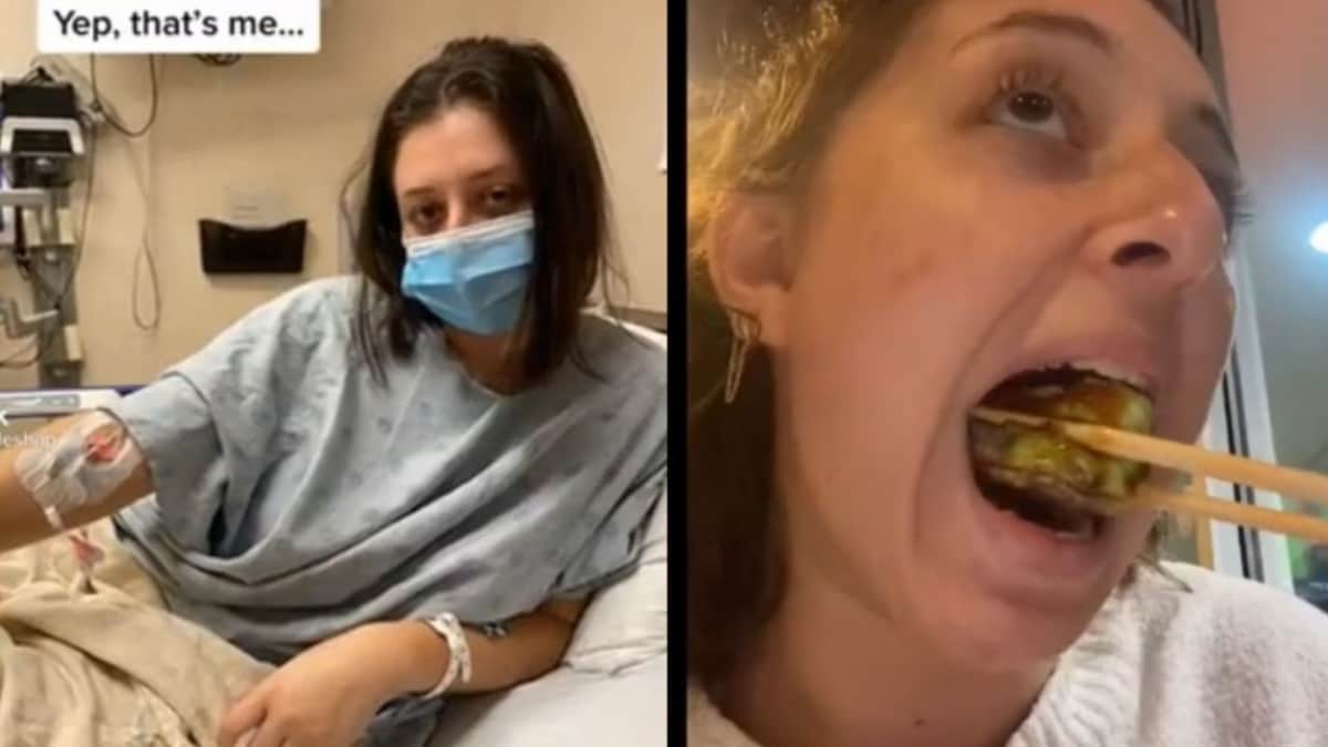 Mujer termina en el hospital tras comerse 32 rolls de sushi