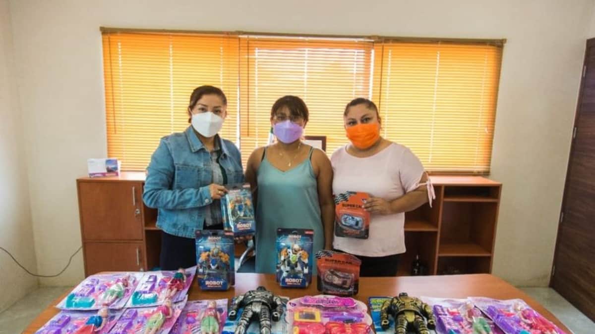 DIF Tulum recibió varias donaciones para el Día de Reyes