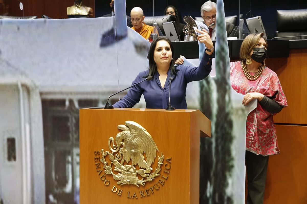 “Senadores de Morena han traicionado a la patria” Mayuli Martínez