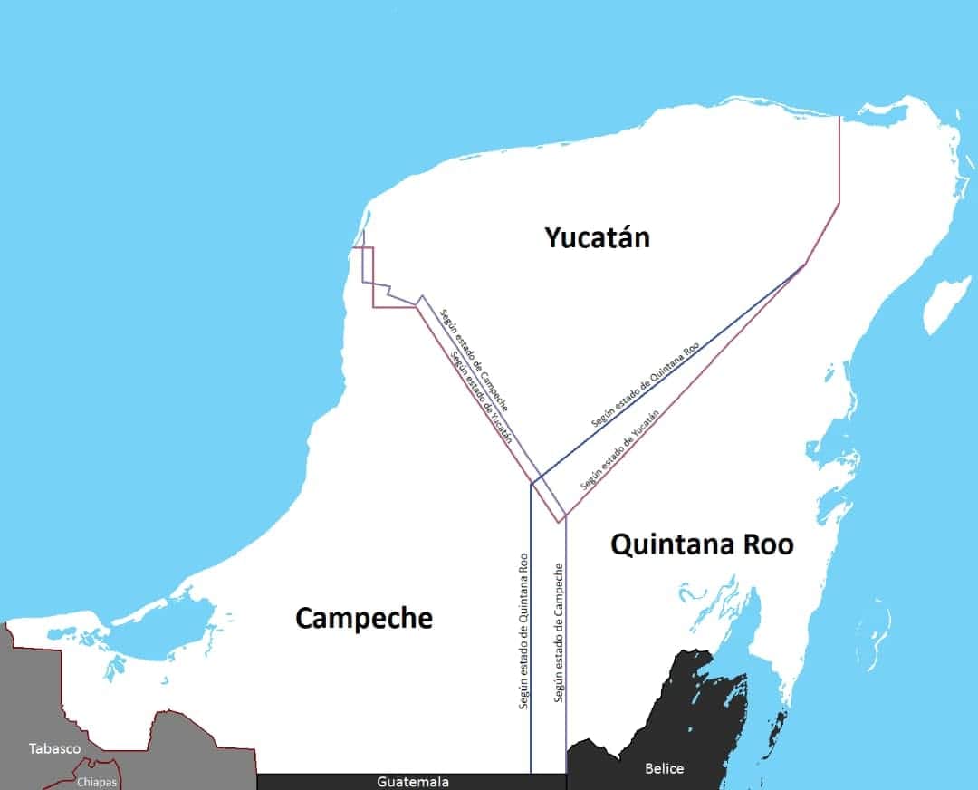 Aceptan pruebas presentadas por Quintana Roo en la controversia territorial con Yucatán y Campeche