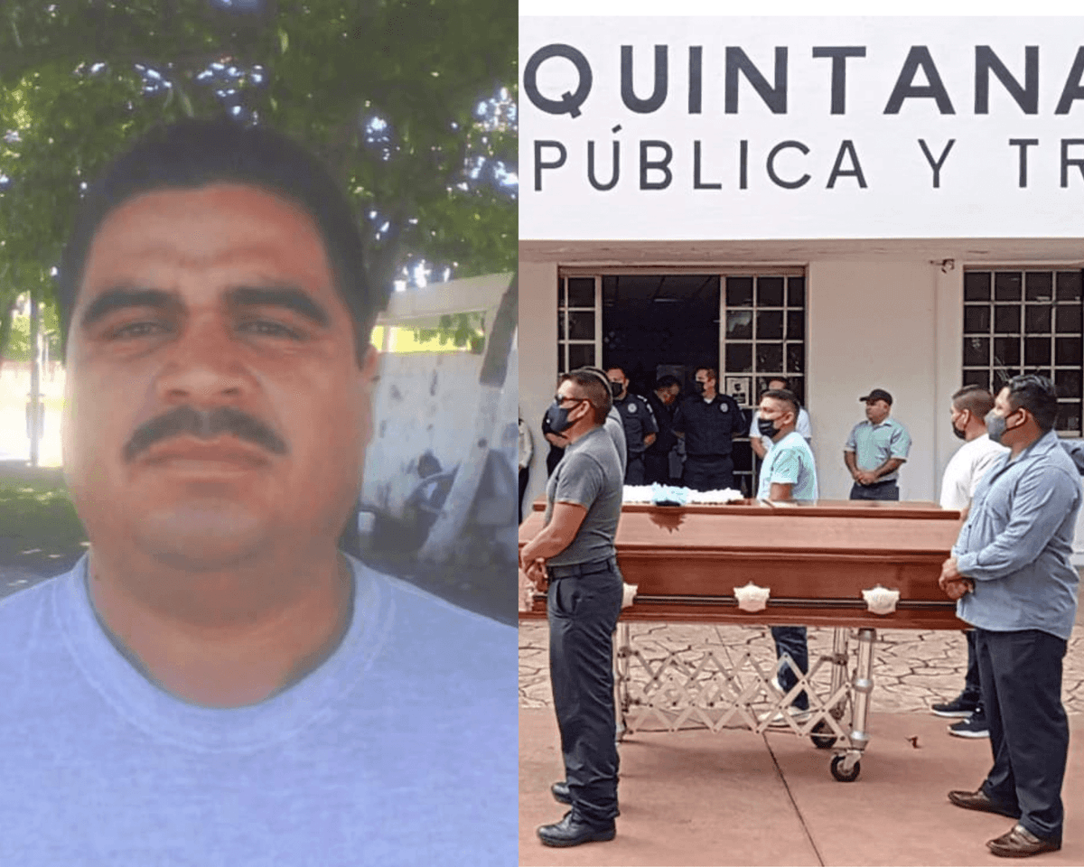 Despiden con ceremonia a comandante ahogado en Cozumel