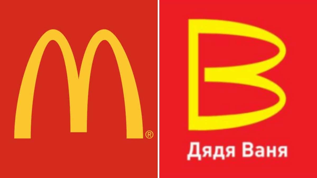 Casi no se parecen: Rusia quiere sustituir a McDonald's y cadena rusa de comida usa un logo parecido