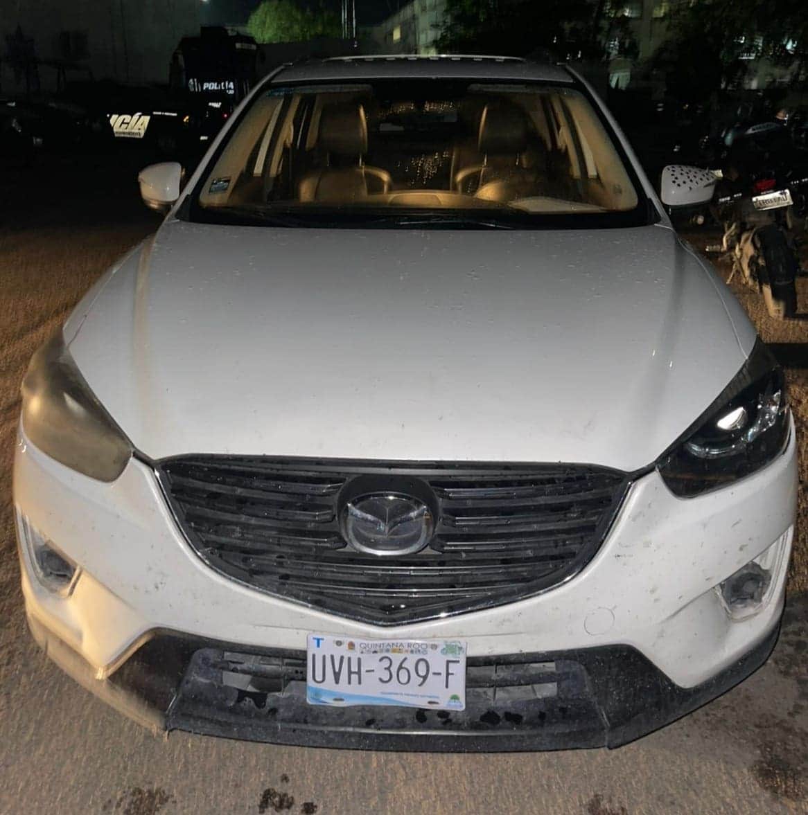 Recuperan auto robado en Playa del Carmen