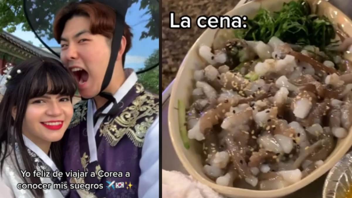 Video: Joven latina se lleva sorpresa con platillo de "pulpo" en Corea