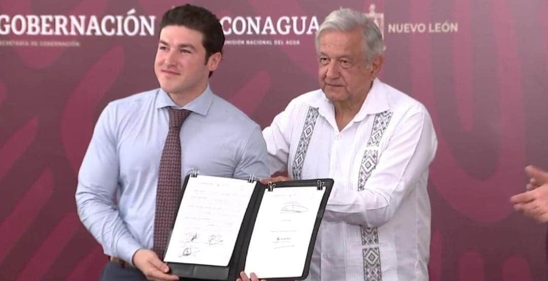 Video: Dice Samuel García que AMLO "trae lluvia" a Nuevo León