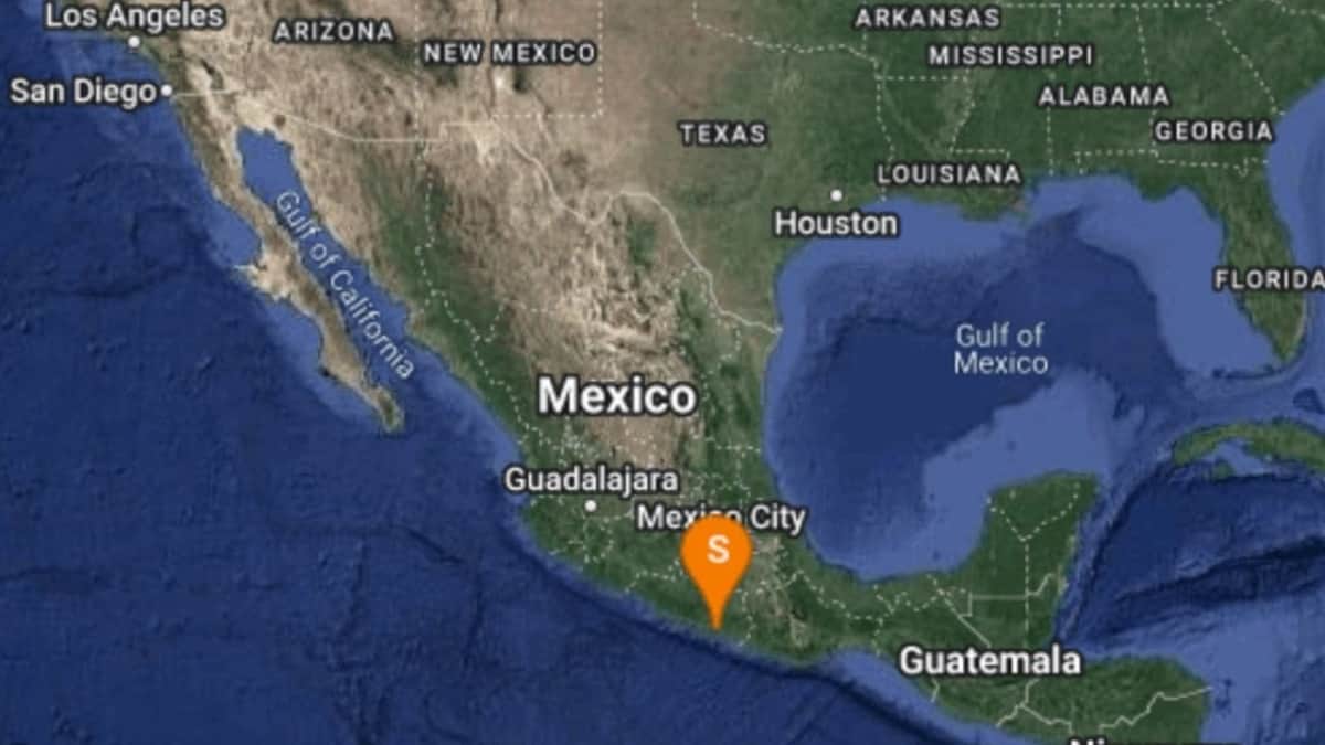 Sismo de magnitud 4.9 sacude al estado de Guerrero