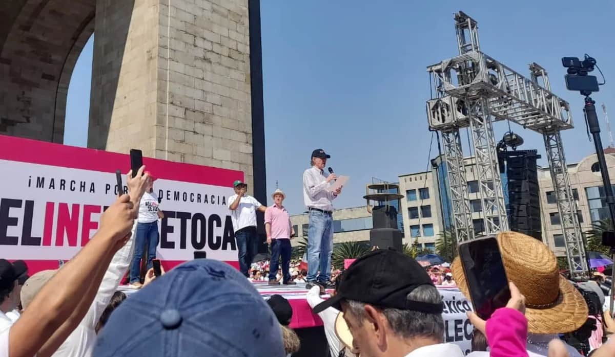 VIDEO: Woldenberg pide a los mexicanos defender la autonomía del sistema electoral