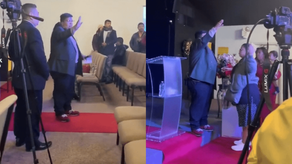 VIDEO: Pastor corre a personas de la iglesia por no dar su diezmo