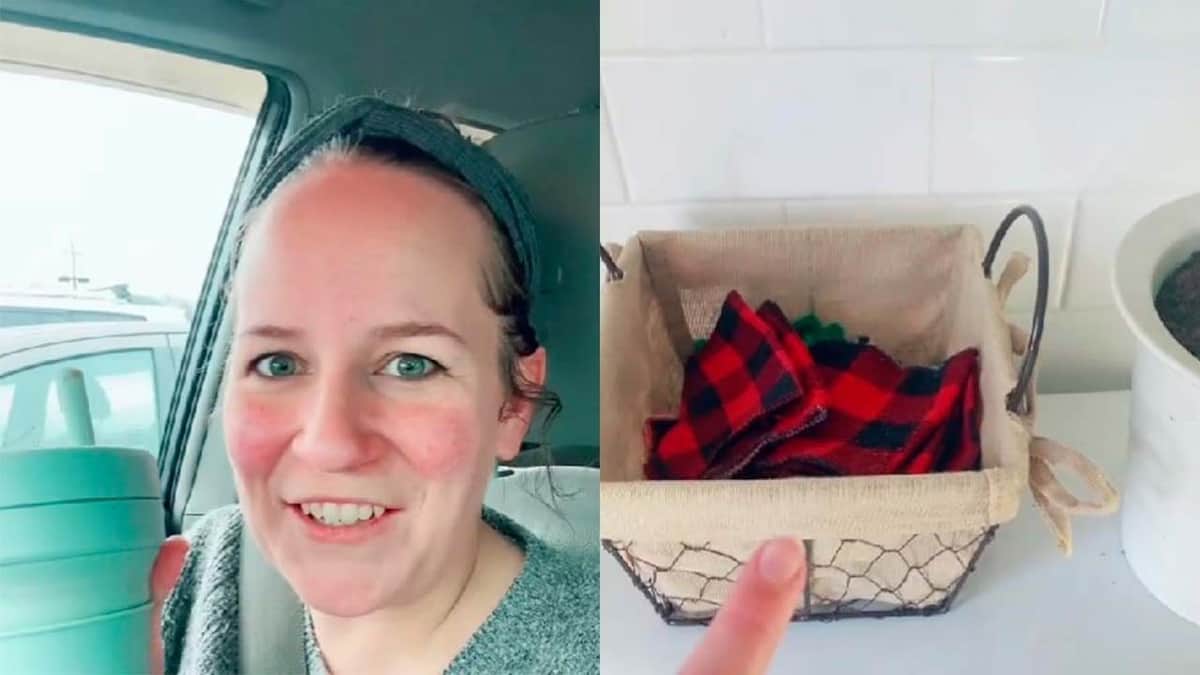 VIDEO: Mamá ecológica utiliza ropa vieja en el baño en lugar de papel higiénico