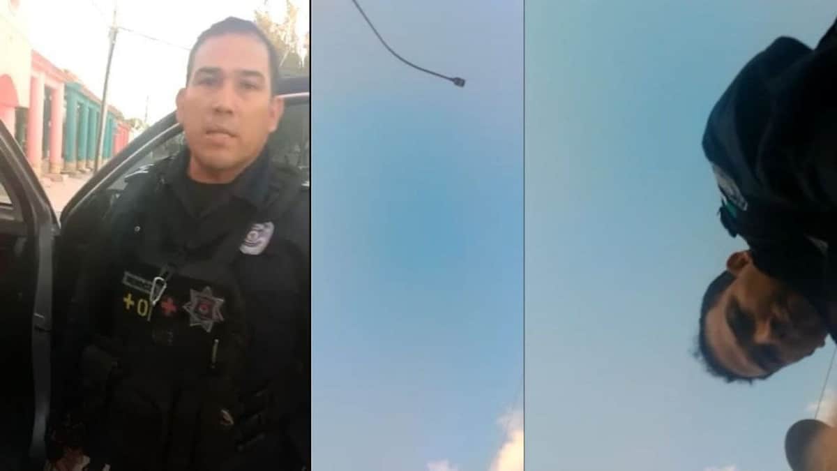 Captan en video agresión de policía de Cancún