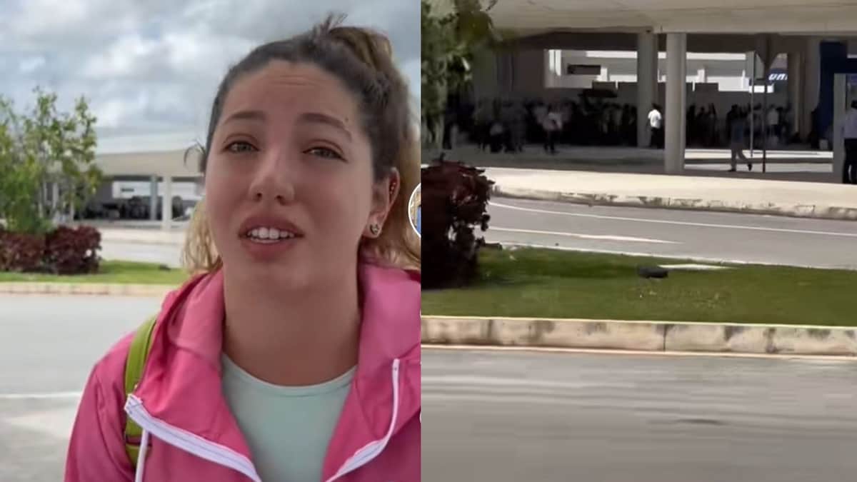 VIDEO: Turista denuncia acoso de los taxistas en el Aeropuerto Internacional de Cancún