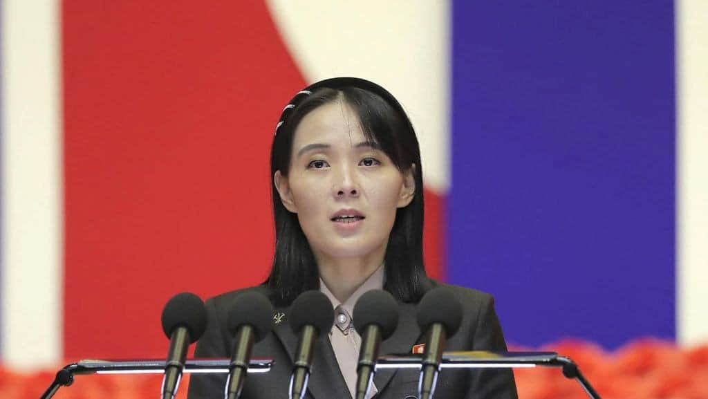 La hermana de Kim arremete contra Biden por hablar de "cambio de régimen" en Corea del Norte