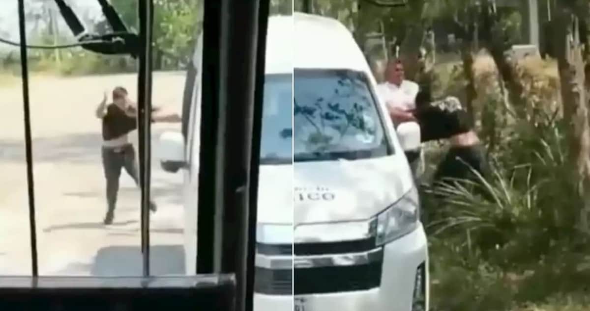 VIDEO: Despiden a dos agentes del INM por agredir a migrante en Chiapas