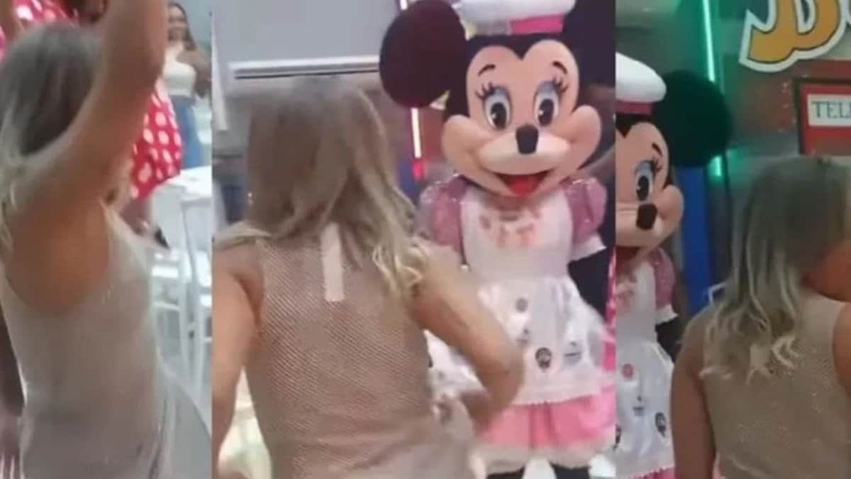 VIDEO: Tunden a mamá que "perreó hasta el piso" en la fiesta infantil de su hija