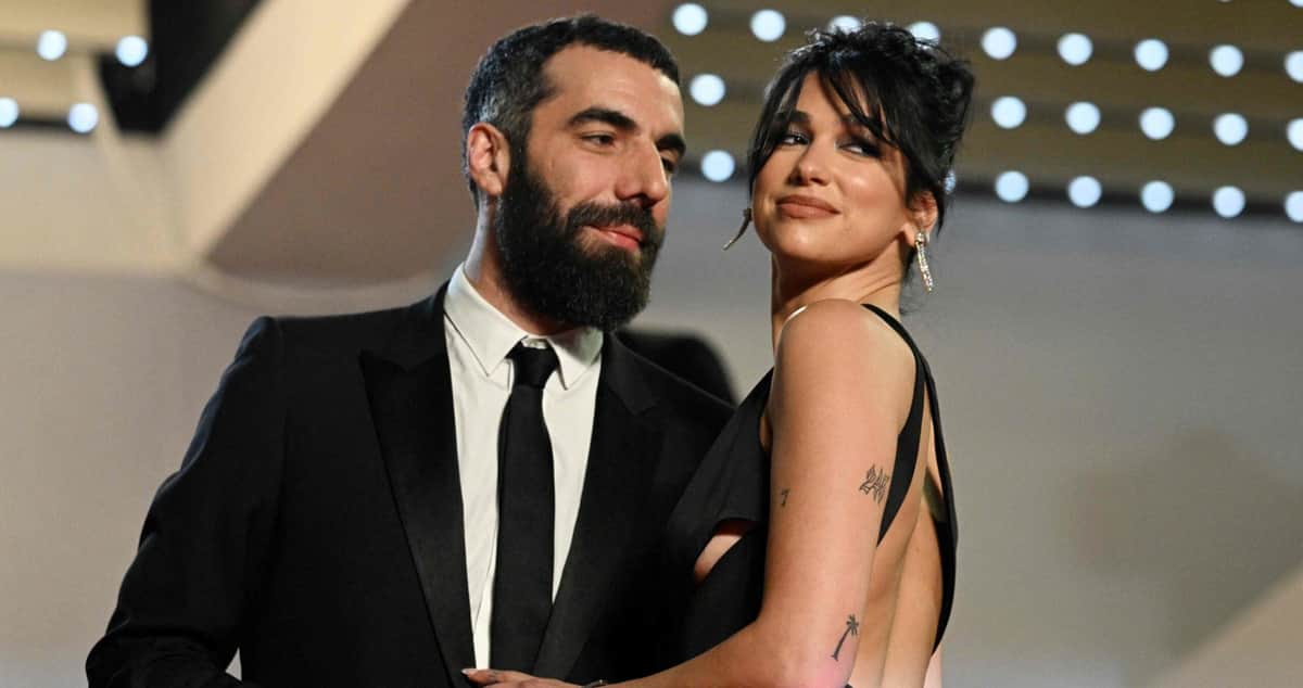 Dua Lipa deslumbra en Cannes y presenta por primera vez a su novio Romain Gavras