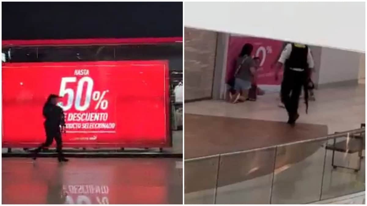 Video: Enfrentamiento en plaza comercial de Michoacán deja dos muertos