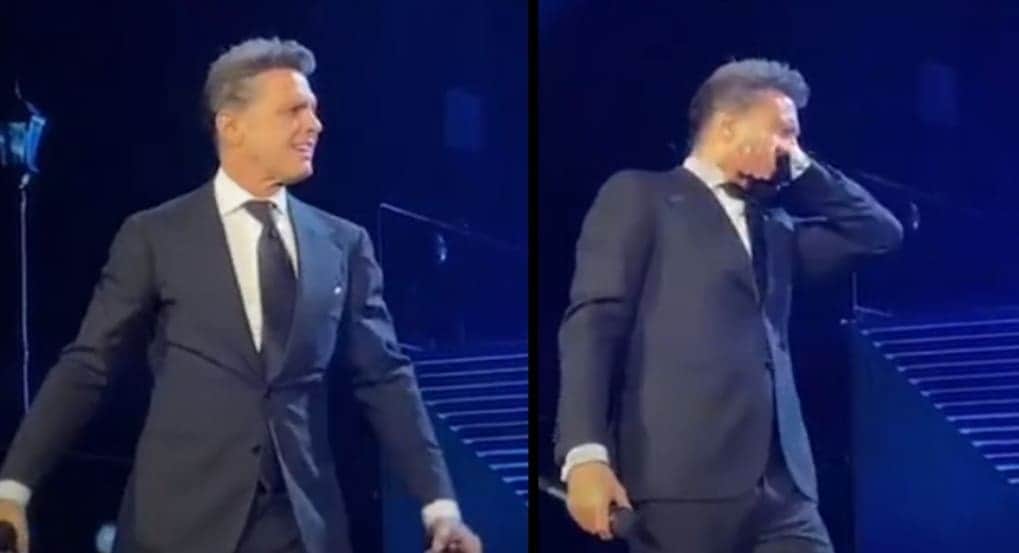 VIDEO: Luis Miguel sufre ataques de tos en concierto y fans aplauden su compromiso profesional 