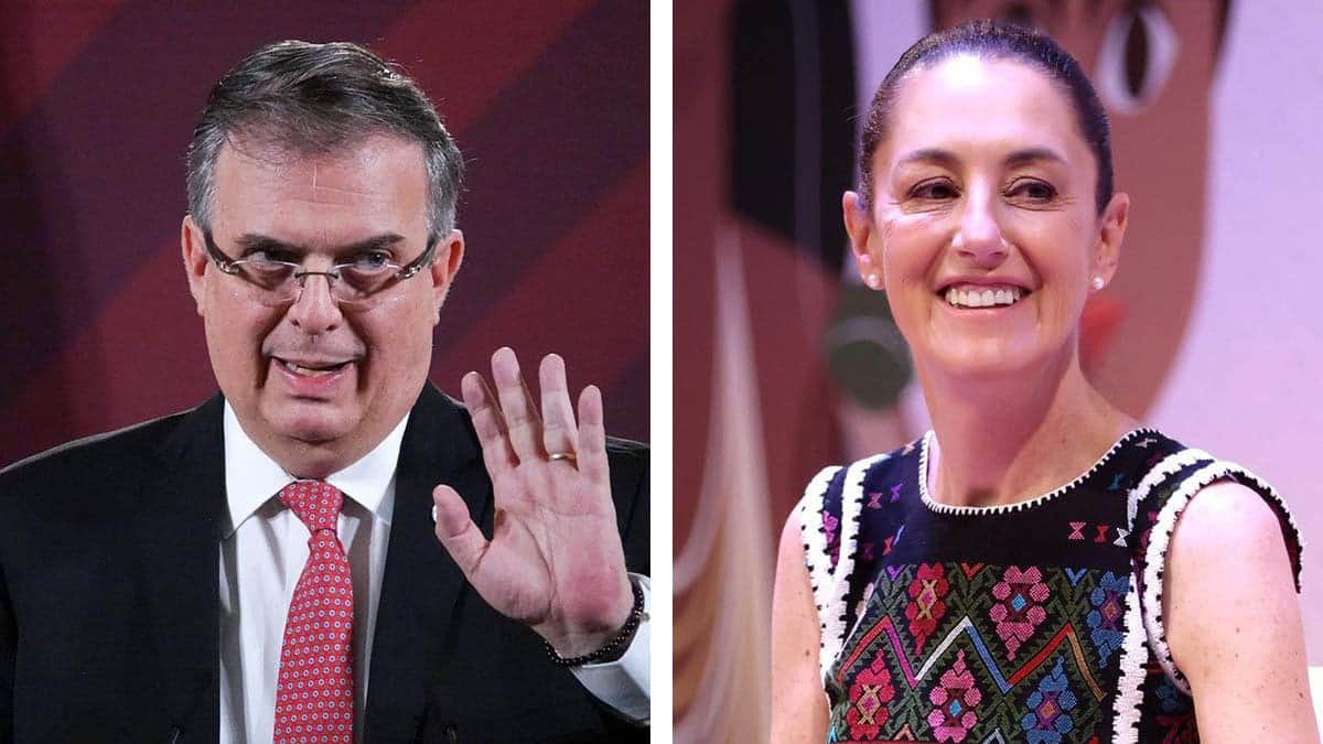 O Claudia o yo; Marcelo Ebrard insiste en sacar a las otras corcholatas de Morena de la contienda