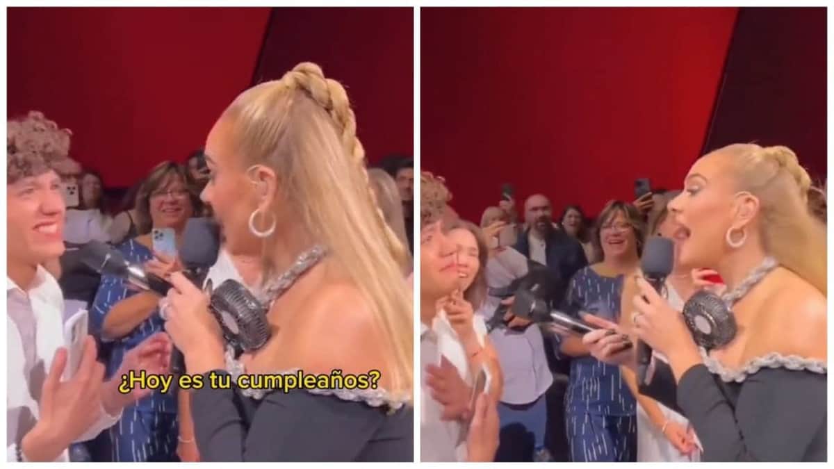 Video: Así le cantó Adele “Feliz Cumpleaños” a un fan mexicano en Las Vegas