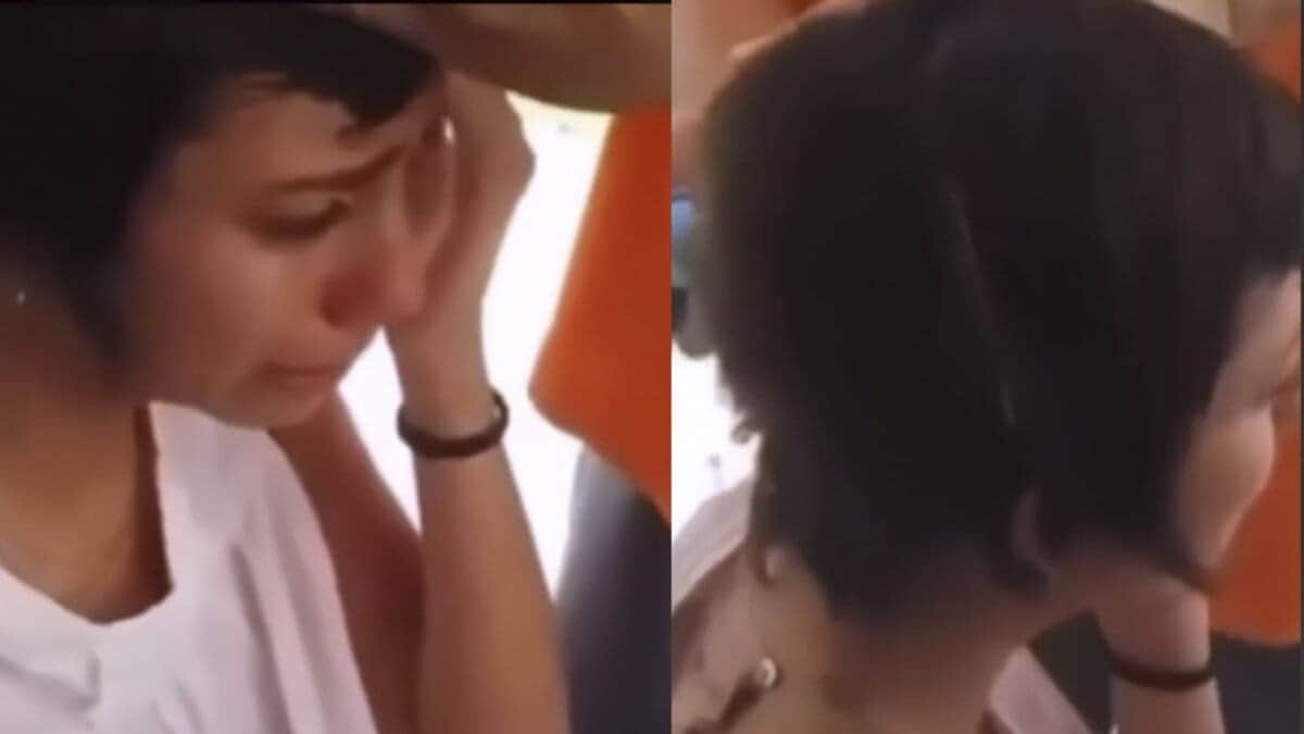 VIDEO: Padre rapa a su hija por burlarse de una compañera con cáncer