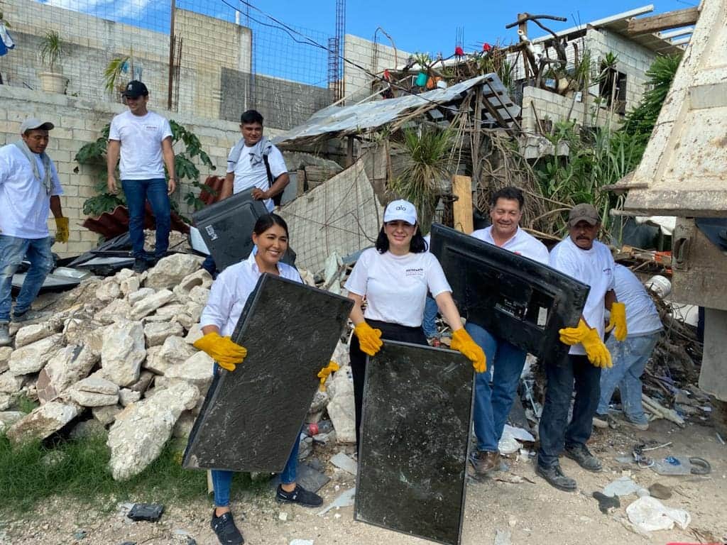 Estefanía Mercado pone en marcha intensa campaña contra el dengue en Playa del Carmen