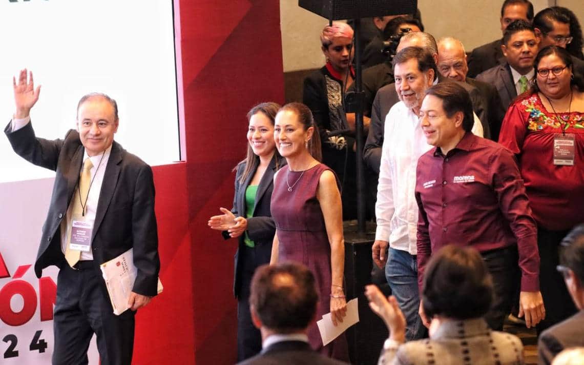 Es Claudia Sheinbaum la candidata de Morena y aliados, va contra Xóchitl Gálvez