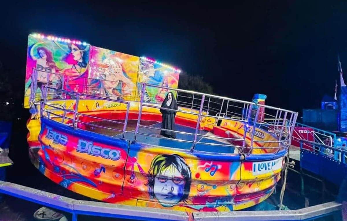 Carrito de juego mecánico se zafa en Veracruz y deja 2 heridos