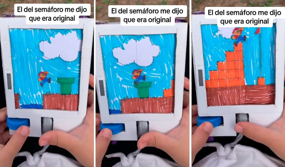 VIDEO: Hombre construye juego de Mario Bros y usuarios lo aplauden