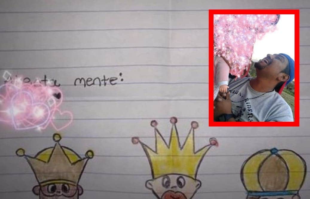 Niña pide en su carta a los Reyes Magos que devuelvan con vida a su familia desaparecida