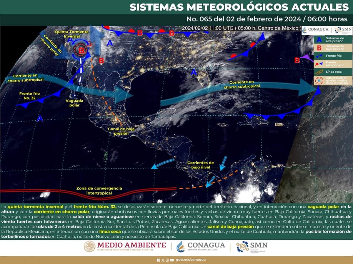 Seguirá el clima fresco en la Península de Yucatán