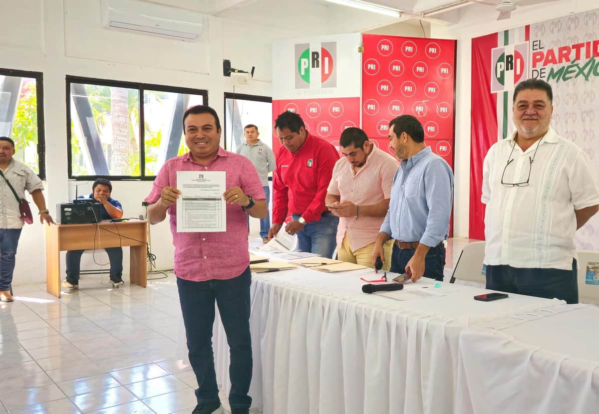 El PRI registra a sus aspirantes para presidencias municipales y diputaciones locales en Quintana Roo