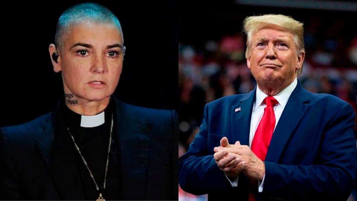 Herederos de Sinéad O’Connor piden a Donald Trump no usar su música