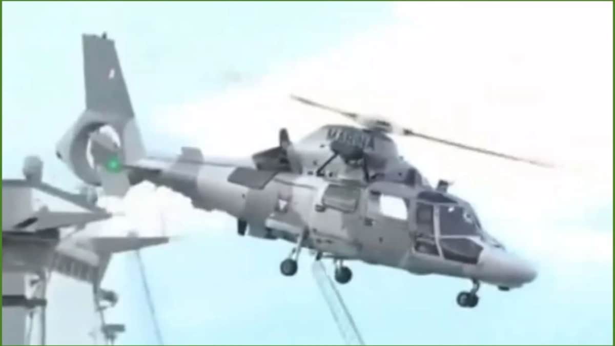 VIDEO: Helicóptero de la Marina se desploma en Michoacán