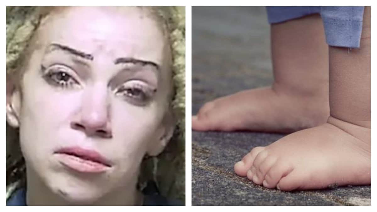 Mujer intenta vender a su bebé por 500 dólares en un banco; la abandona al no lograrlo