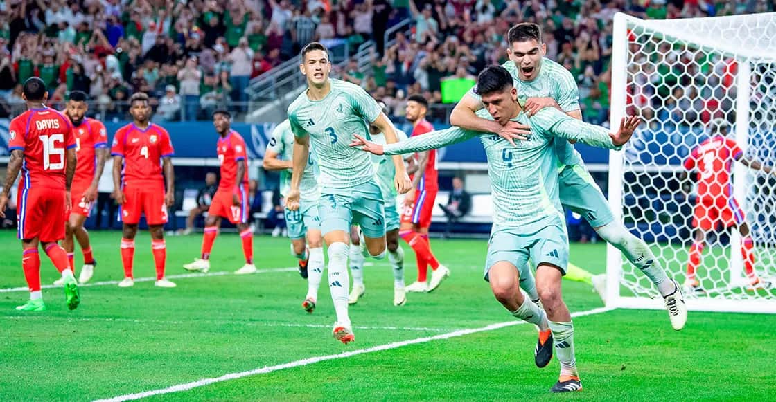 México goleó a Panamá y pasó a la final de la Concacaf Nations League