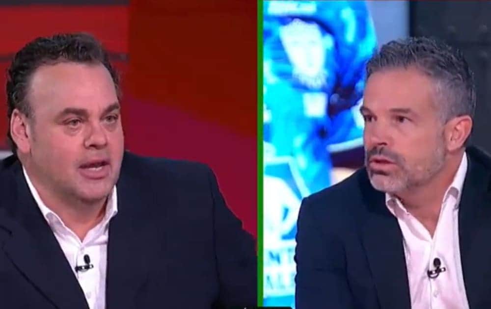 Video: David Faitelson le dice “pinche fracasado” a Rafa Puente en plena transmisión en vivo