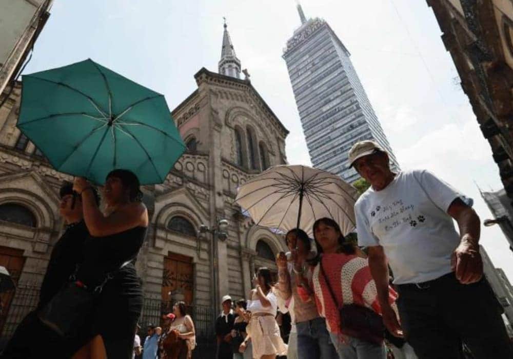 Servicio Meteorológico Nacional pronostica temperaturas superiores a 45 grados en 19 estados