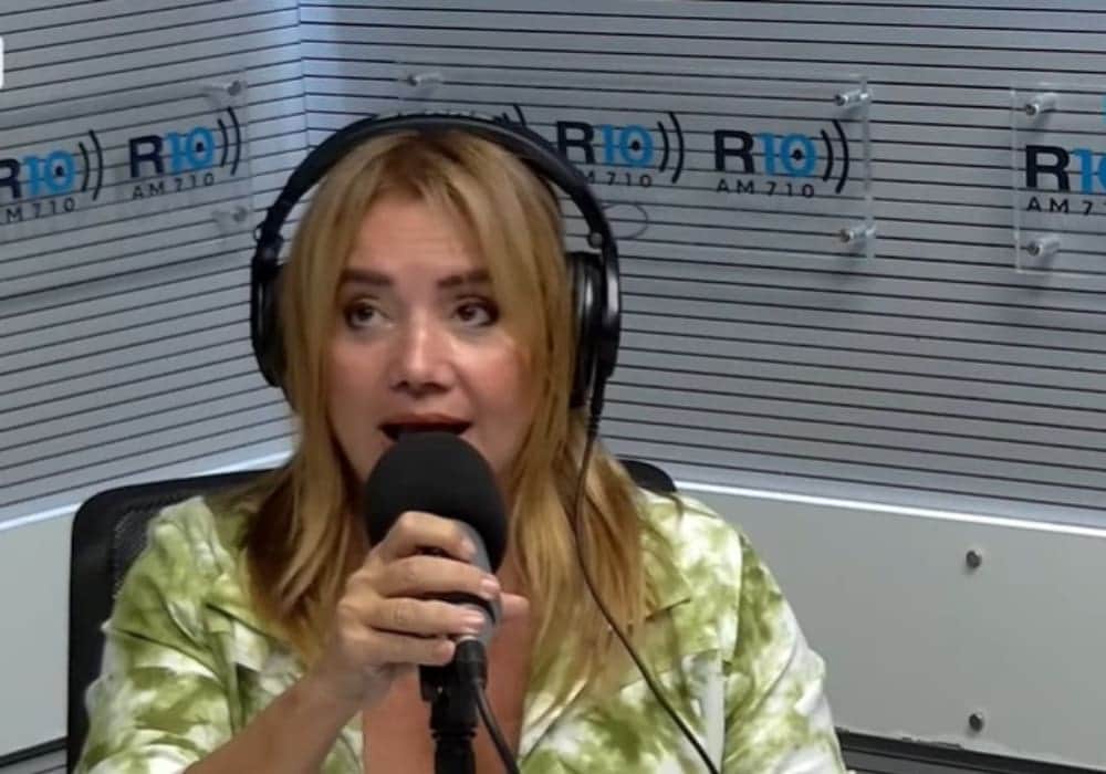 Video: Periodista argentina se quita la ropa en vivo para protestar contra las empresas de ropa interior