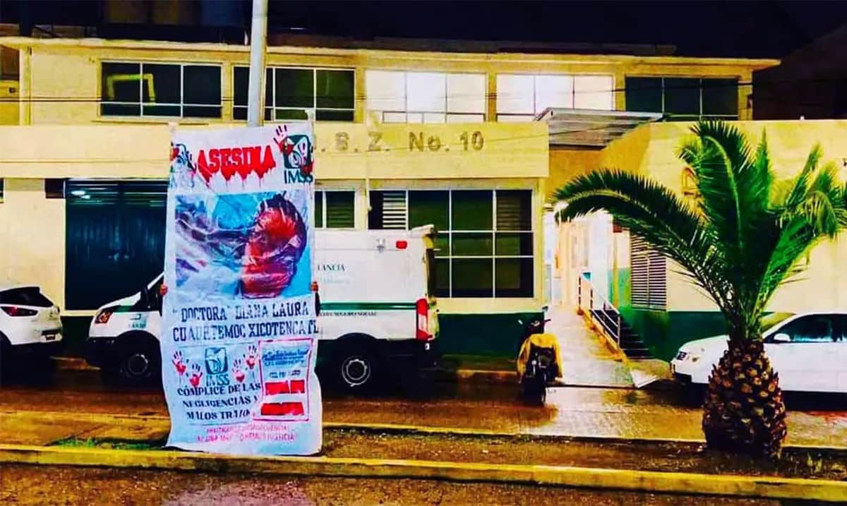 Muere mujer tras ser ignorada hasta cuatro veces en una clínica del IMSS