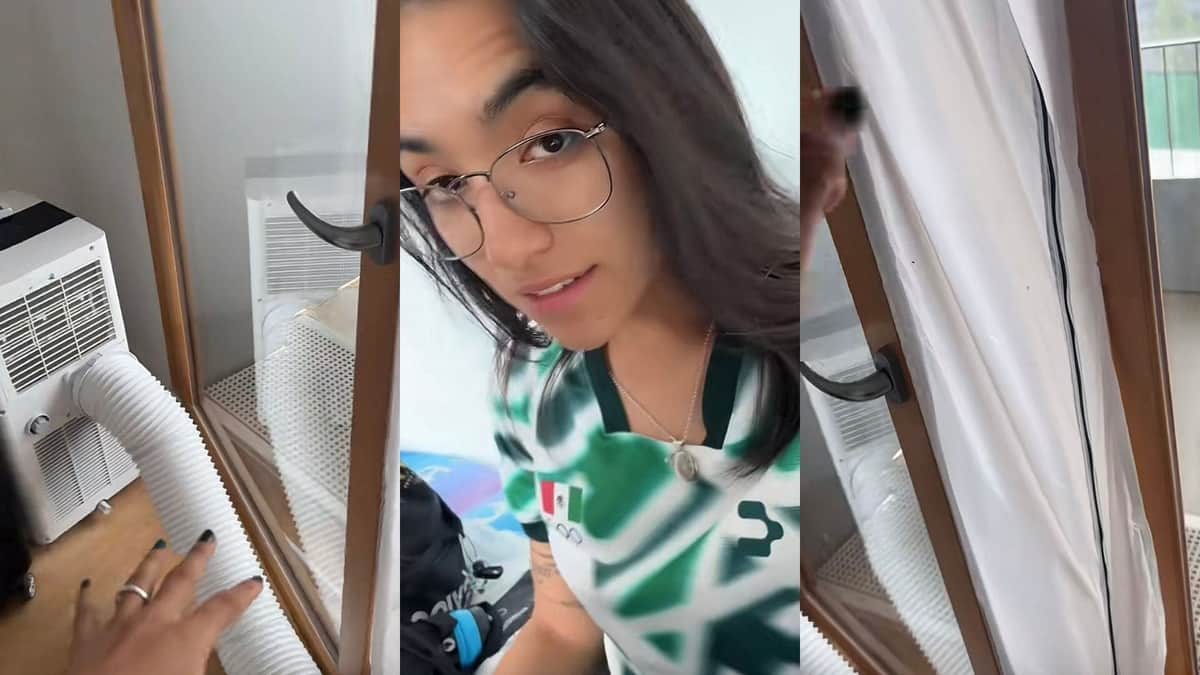 Delegación mexicana acude a Villa Olímpica con su propio aire acondicionado