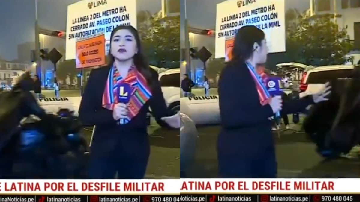 Video: Captan en vivo el momento en que Batman acude a cuidar las calles de Perú