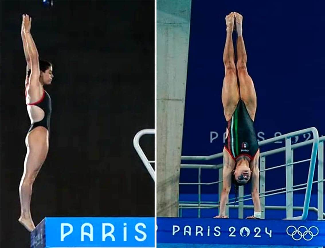 Mexicanas Ale Orozco y Gaby Agúndez, a la final de clavados de 10 metros en París 2024