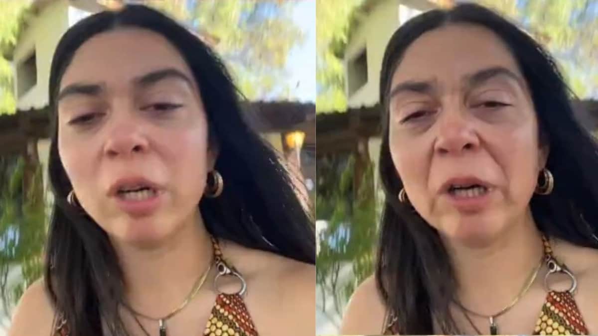 Joven se pone a llorar al descubrir cómo será de viejita gracias a filtro de Tiktok
