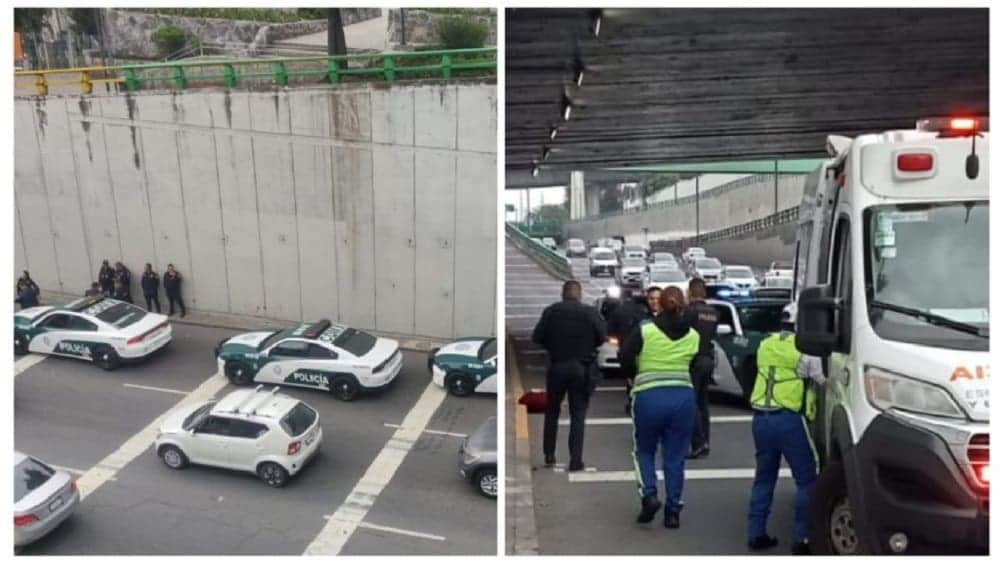 Muere hombre de la tercera edad tras lanzarse de un puente en Hidalgo