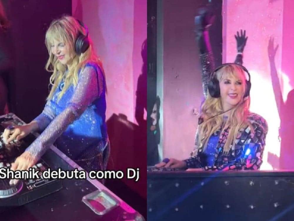 Video: Shanik Berman debuta como DJ en antro de CDMX a sus 65 años de edad